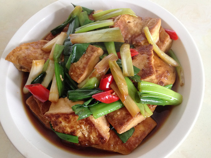  红烧豆腐